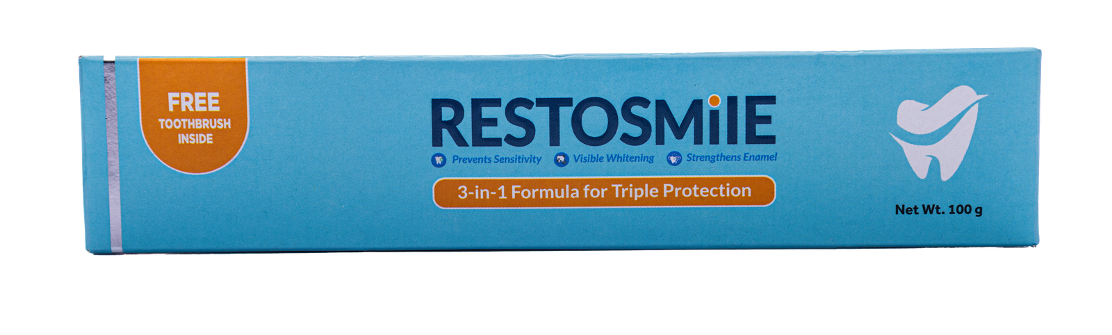 Clean, confident smile