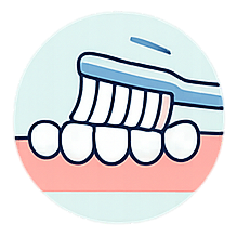Step 02: Brush Gently